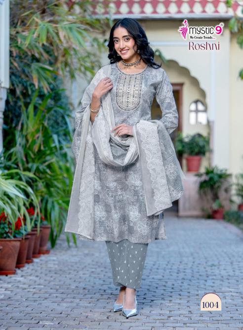 Mystic9 roshni vol 1 wholesale kurti market